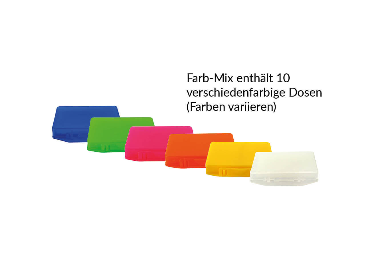 Orthodontic Wachs (Patientenwachs), Standard ohne Duft (Farb-Mix)