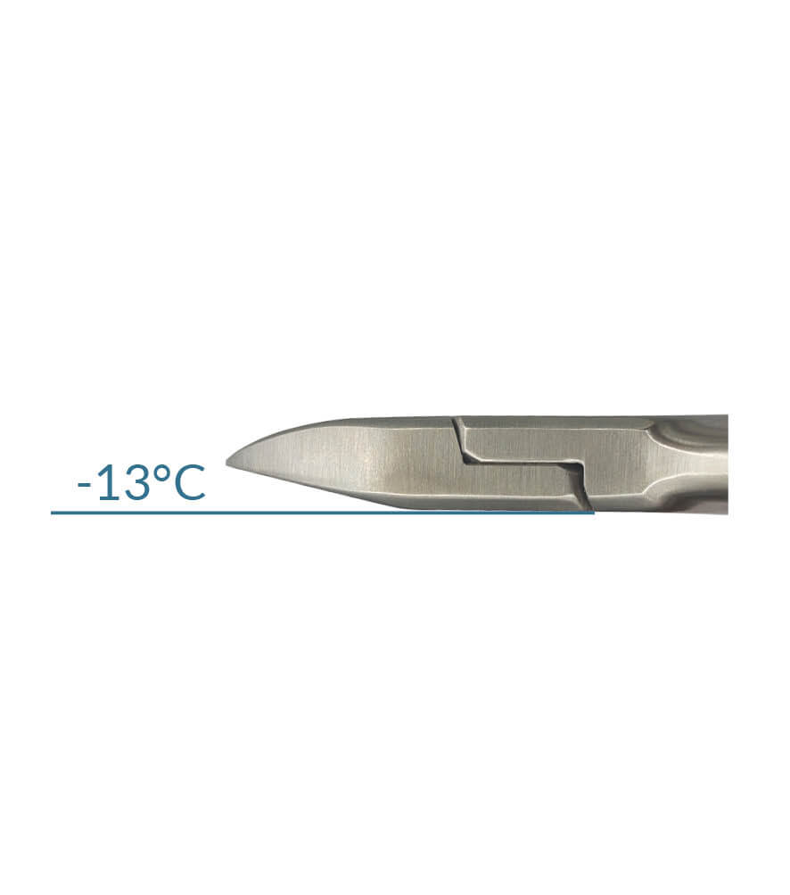 Ligaturenschneider, abgewinkelt (-13°C)