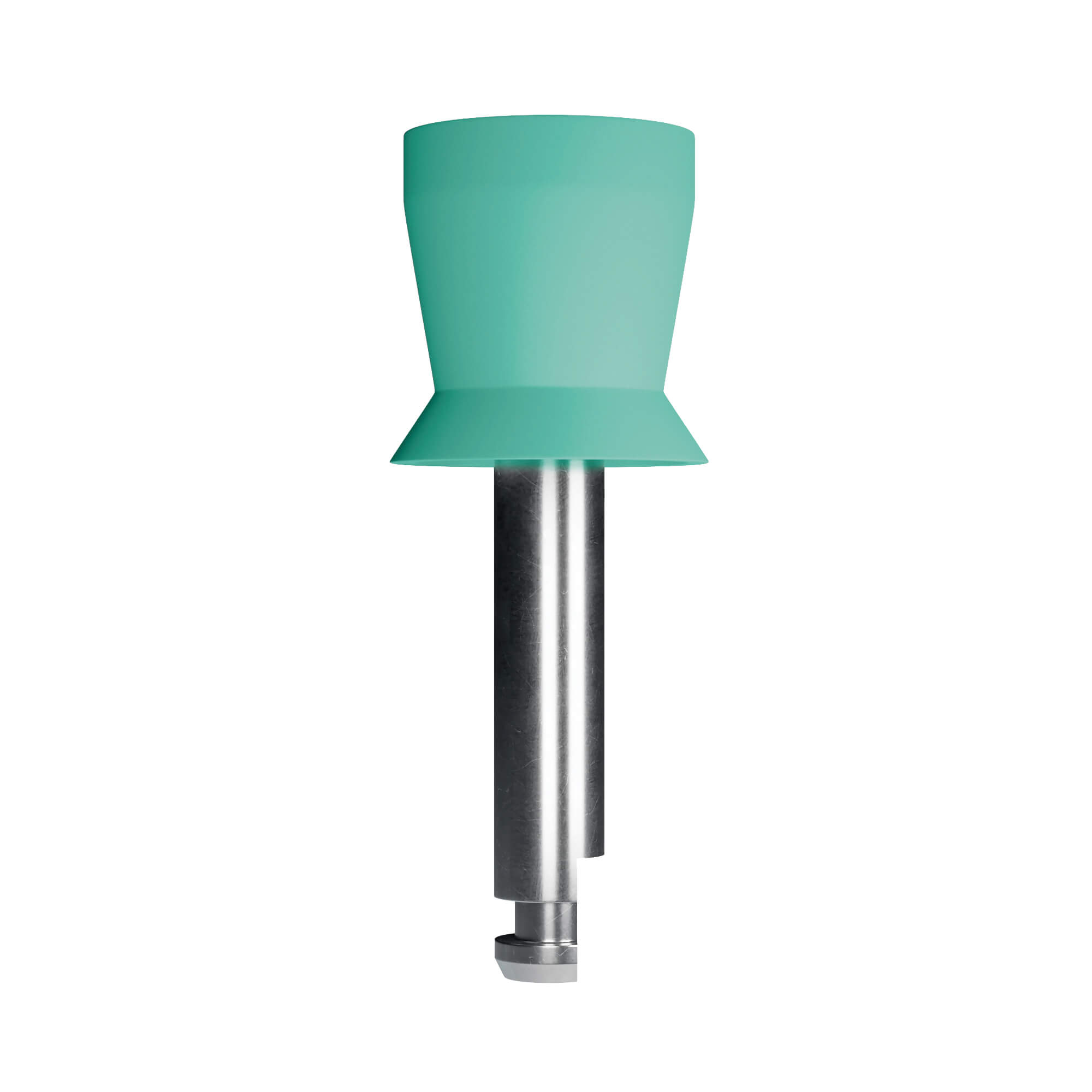 Polierkelche (Prophy-Cups), Schaftlänge 12 mm (Kurzer Kelch 7,0 mm), soft (Green)