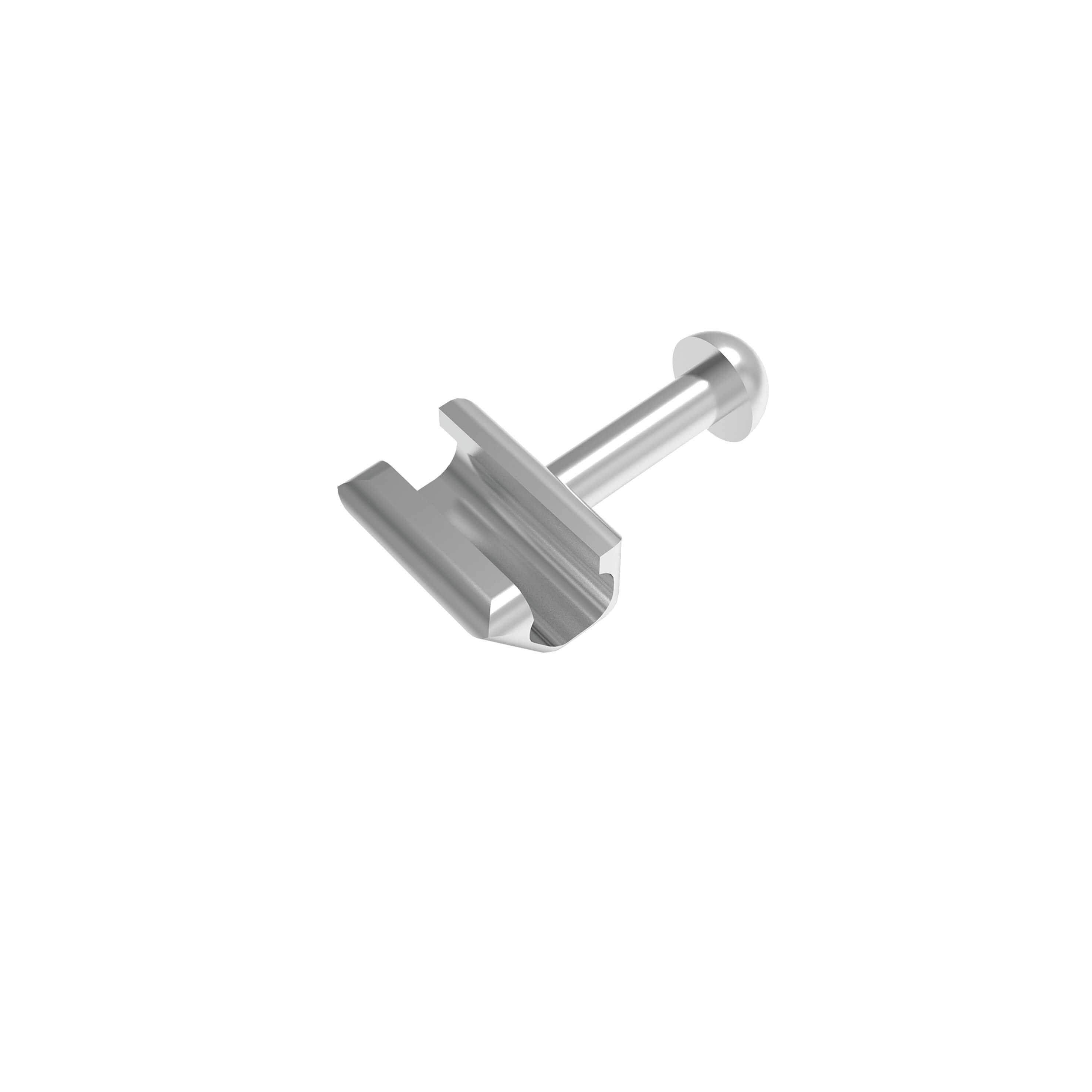 Klemmhäkchen mit Ball-Hook 0.018", medium (2,2 mm)